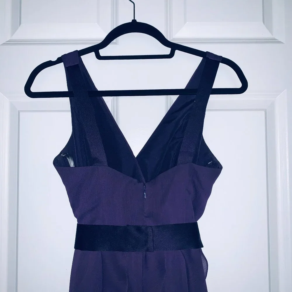 ✨💃👰🤵 White by Vera Wang V-Neck Wrapped Bodice Dress - Picture 9 of 16